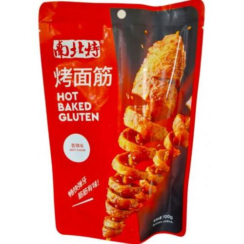 南北特【烤面筋 - 香辣味】100g