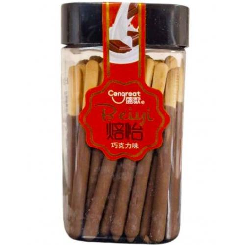 盛歌 焙怡饼干条【巧克力味】涂层棒/饼干棒 150g