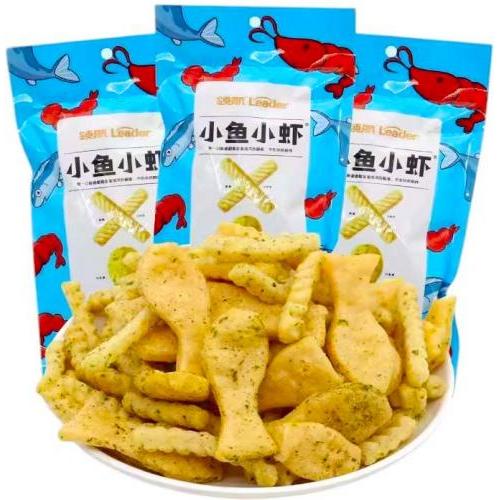 领航【小鱼小虾 - 海苔味】32g
