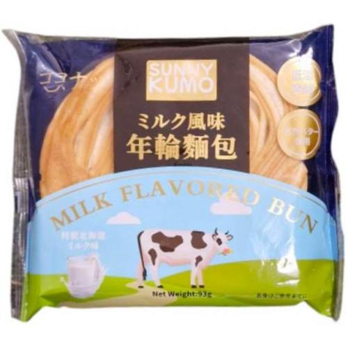 北海道风味【牛乳年轮面包】93g