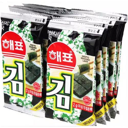 农亨【岩烧海苔 - 原味】即食海苔 (8袋装) 8x2g