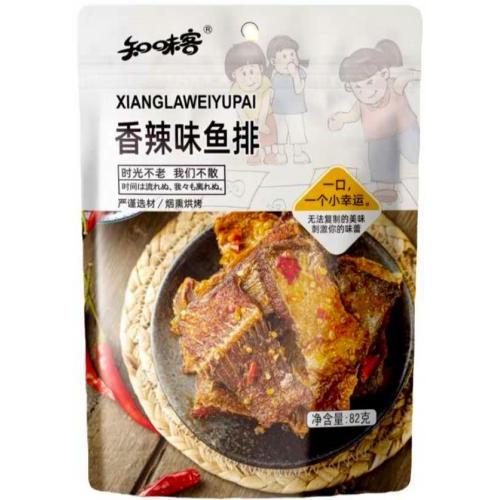 知味客【香辣味鱼排】83g