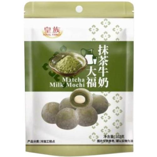 皇族【抹茶牛奶大福】麻糬/麻薯 102g