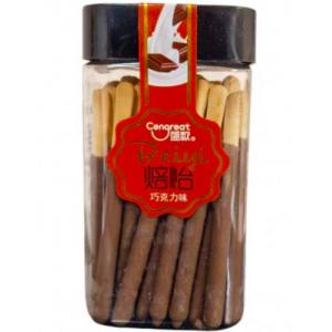 盛歌 焙怡饼干条【巧克力味】涂层棒/饼干棒 150g