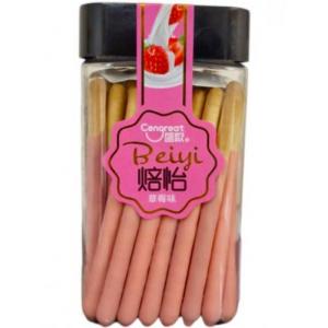 盛歌 焙怡饼干条【草莓味】涂层棒/饼干棒 150g