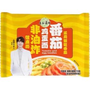 五谷道场 经典系列【番茄鸡蛋面】(单包) 115g