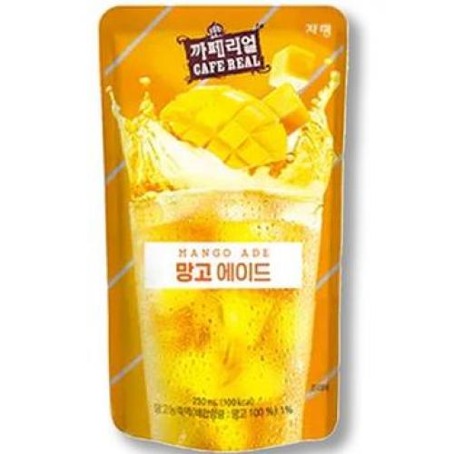 CAFE REAL 韩国冰果汁饮料【芒果冰茶风味】230ml
