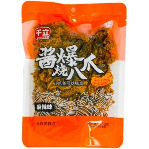 千立【酱香烧八爪 - 麻辣味】152g