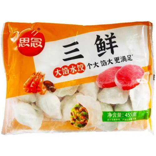 思念 大馅水饺【三鲜】455g