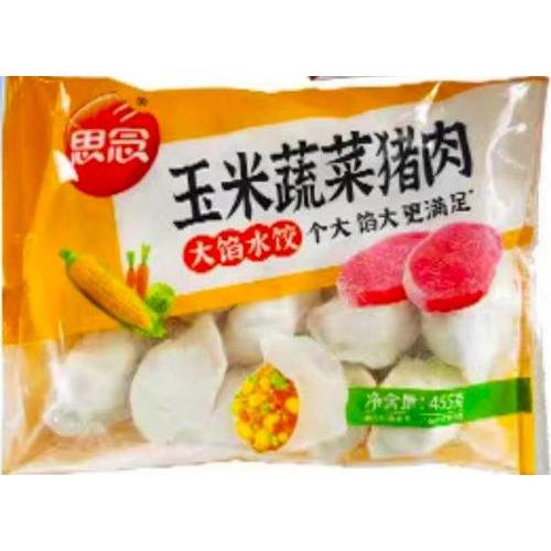 思念 大馅水饺【玉米蔬菜猪肉】455g
