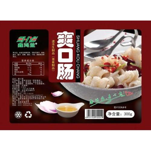 鑫鸿益【爽口肠】涮火锅干锅爆炒香辣酱爆卤水 300g