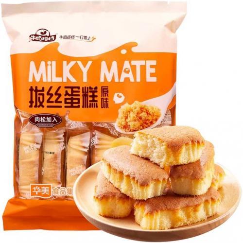 牛奶搭档【拔丝蛋糕 - 原味】(12枚入) 220g