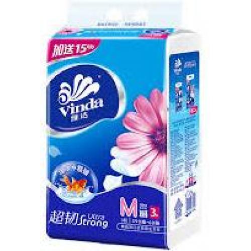 维达【3层超强韧抽纸】3包 x 150抽  (M-153mm)