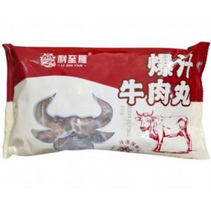 利至雁【爆汁牛肉丸】特Q弹潮汕风味牛肉丸子 200g