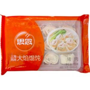 思念 上海风味 大馅馄饨【猪肉】(12只) 150g
