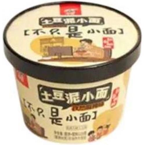 今日【土豆泥小面 - 孜然麻辣味】133g