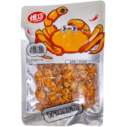 维巧【香辣螃蟹】82g