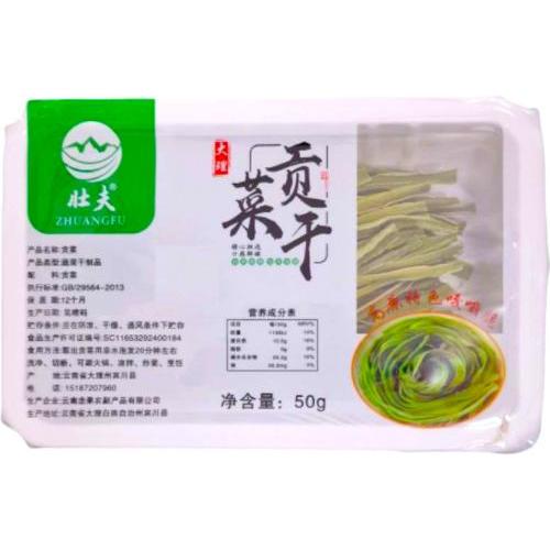 壮夫【贡茶干】切断贡菜 火锅必备涮菜 50g