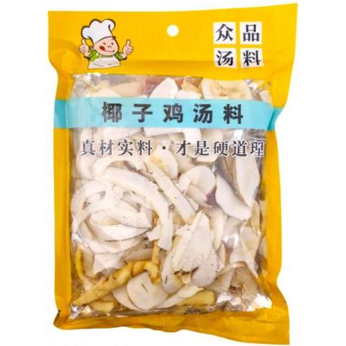 众品汤料【椰子鸡汤料】炖汤煲汤专用汤料包 130g