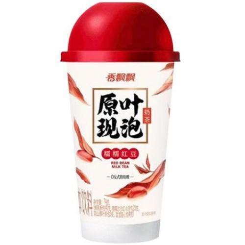 香飘飘 原叶现泡奶茶【糯糯红豆】74g