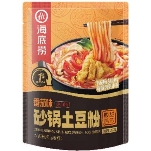 海底捞 砂锅土豆粉【番茄味】酸香 350g