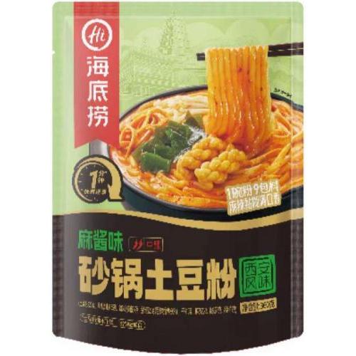 海底捞 砂锅土豆粉【麻酱味】中辣 360g