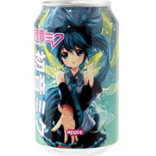 初音【苹果味苏打水】330ml