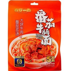徽记 有你一面【番茄牛腩面】205g