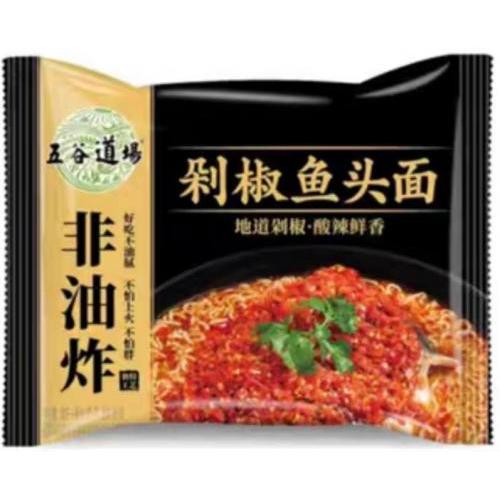 五谷道场【剁椒鱼头面】(单包) 115g
