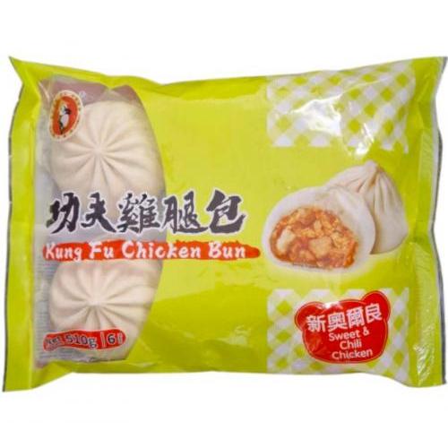 功夫鸡腿包【新奥尔良味】(6只装) 510g