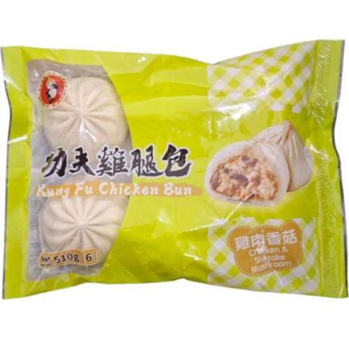 功夫鸡腿包【鸡肉香菇味】(6只装) 510g