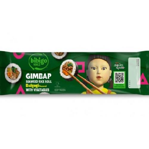 必品閣 韩国紫菜包饭【时蔬烤肉味】230g