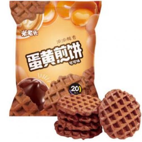 米老头 蛋黄煎饼【可可味】150g
