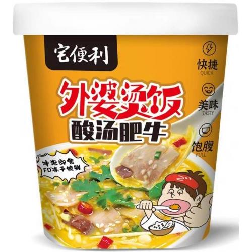 宅便利 外婆汤饭【酸汤肥牛】124g