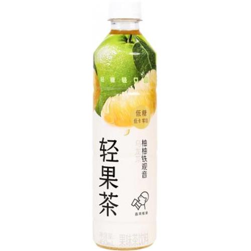 喜茶 轻果茶【柚柚铁观音乌龙茶】450ml