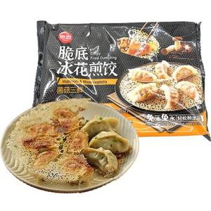 思念 脆底冰花煎饺【菌菇三鲜】(12只) 348g