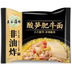 五谷道场【酸笋肥牛面】(单包) 129g
