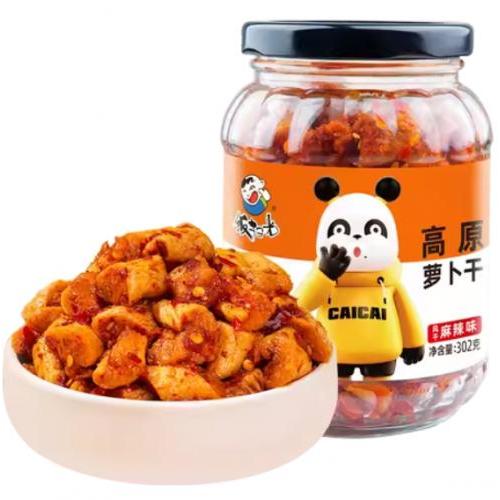 饭扫光 下饭菜【萝卜干 - 甜辣味】300g