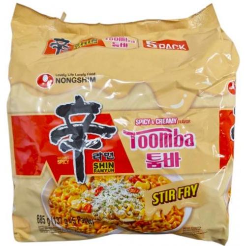 农心【辛炒拉面 - 奶油芝士味】(5袋装) 4x137g
