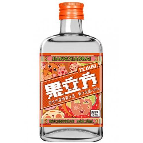 江小白 果立方【混合水果味 果汁酒】15度 168ml