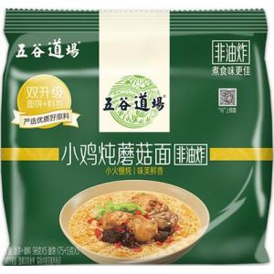 五谷道场【小鸡炖蘑菇面】(5袋装) 5x98g