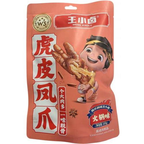 王小卤【虎皮凤爪 - 火锅味】105g