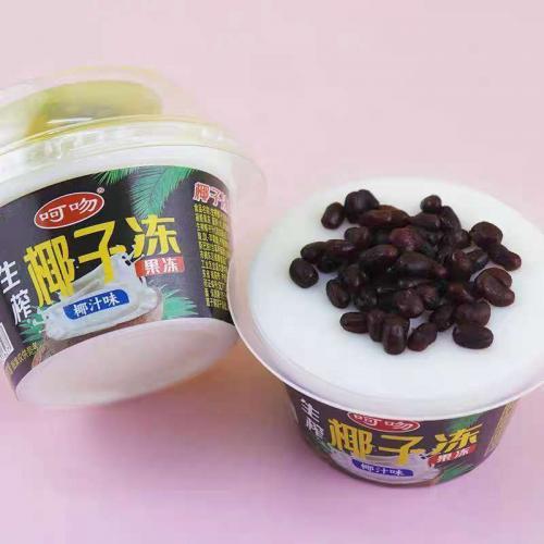 呵吻 生榨椰子冻【红豆】190g