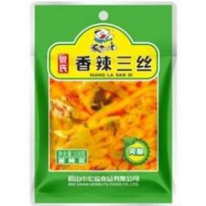 饭扫光 管氏【香辣三丝】下饭菜/榨菜/酱腌菜 (袋装) 138g