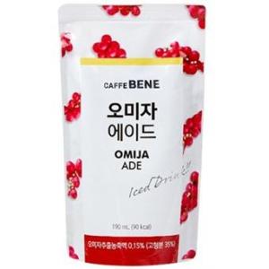 CAFFE BENE 韩国冰果汁饮料【五味子味】190ml