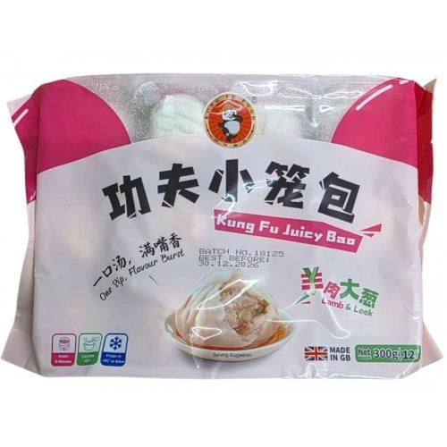 功夫 灌汤小笼包【羊肉大葱】(12只) 300g