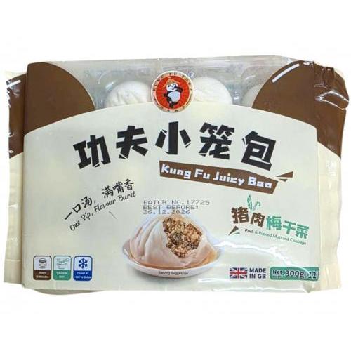 功夫 灌汤小笼包【猪肉梅菜】(12只) 300g