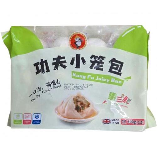功夫 灌汤小笼包【素三鲜】(12只) 300g
