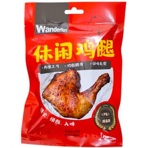 万德福【休闲鸡腿】开袋即食 105g
