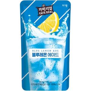 CAFE REAL 韩国冰果汁饮料【蓝柠檬风味】230ml